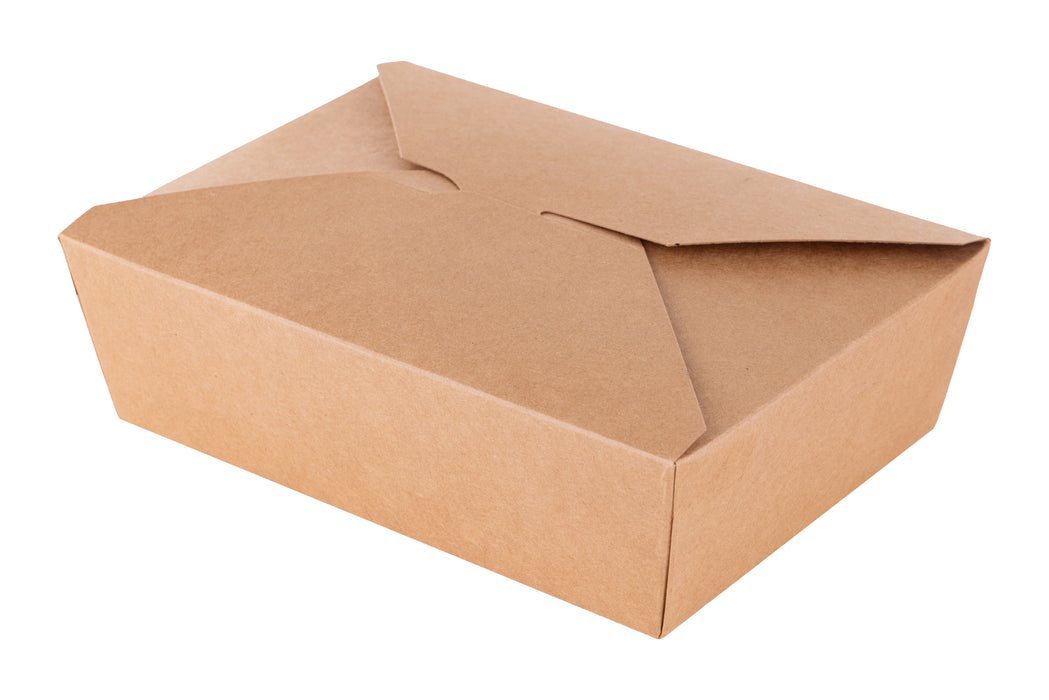 TP CASEROLA CARTON KRAFT 215X160X60, 1300 ML (50BUC/SET, 4SET/BAX)