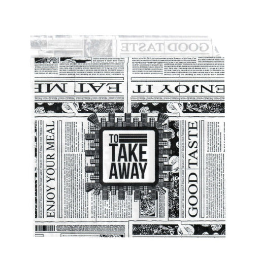 Coltar hartie, model ziar - 16 x 17cm RG 35gr (model Graphic Collection)- 2000 buc.