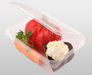 Caserola RPET cu capac 750cc 100buc/set