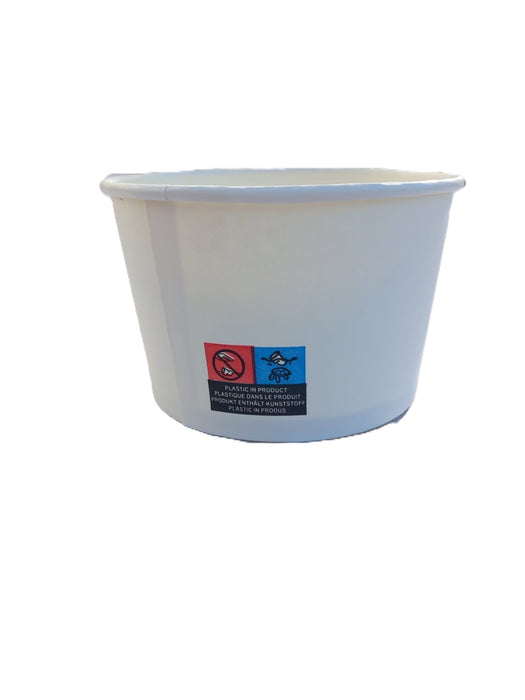Bol supa carton alb 16oz 50 buc/set