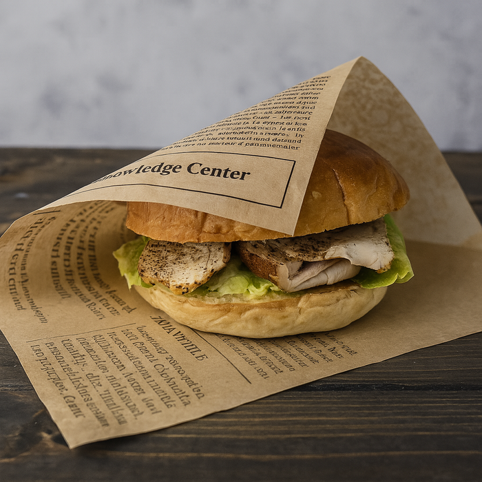 Coltar hartie natur, model ziar, 14x19cm, 2000 bucati / set - 14 x 19cm Model Ziar - 2000 buc.