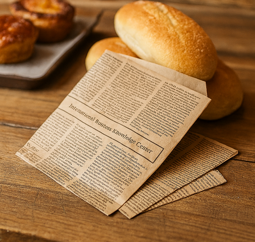 Coltar hartie natur, model ziar, 14x19cm, 2000 bucati / set - 14 x 19cm Model Ziar - 2000 buc.