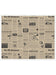 Napron hartie natur, model ziar, 30x40cm, 1000 bucati / set - NATUR 30x40cm - 1000 buc.