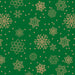Rola ambalaj verde inchis imprimata stelute - 70cm latime x 250 metri liniari lungime