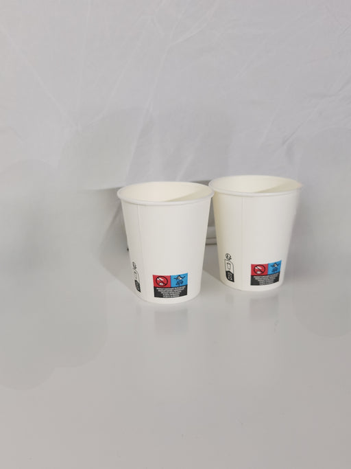 Pahare carton albe 4oz 50/set