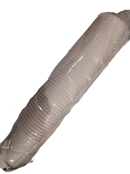 Pahare carton albe 8oz 50/set