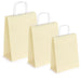 Pungi albe 32x12x41cm, colorate 100% crem - 32x12x41 - 100 buc.