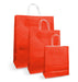 Pungi albe, colorate 100% rosu - 20X9X25 - 100 buc.