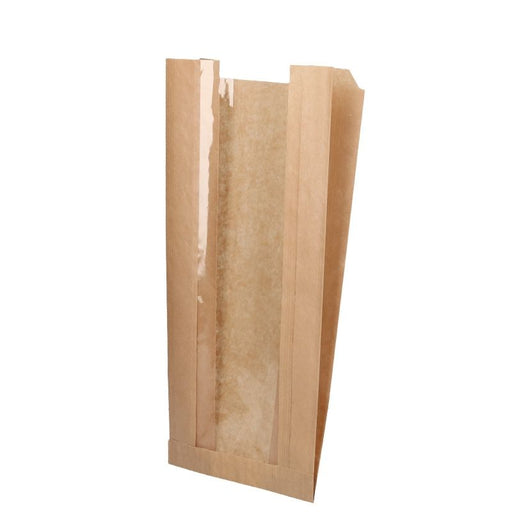 Punga cu fereastra paine rotunda - Paine 30x6x34cm(f=18cm) - 500 buc.