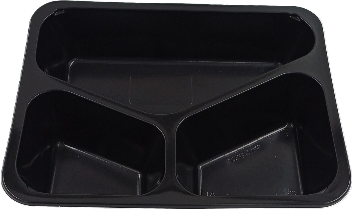 Tav meniu PP negre tricomp 40 mm 200buc/bax