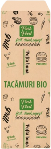 Punga tacam natur FRESH - 8X24 cm - 2000 buc