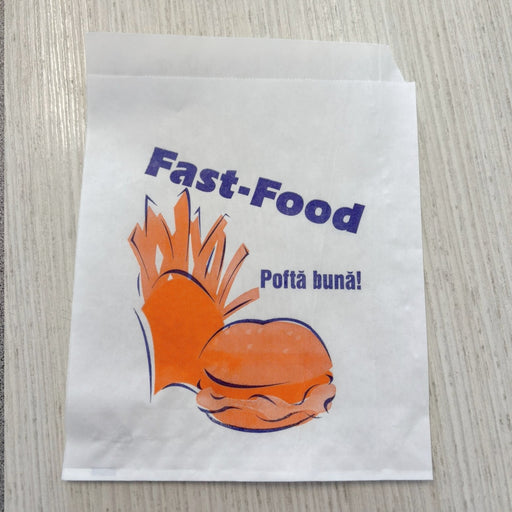 Coltar hartie, model Fast Food - 14x19cm - 2000 buc.