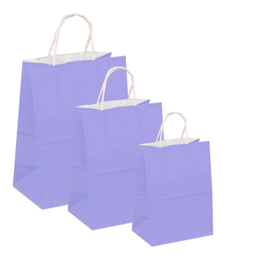 Pungi albe, colorate 100% lila - 32X12X41 - 100 BUC.