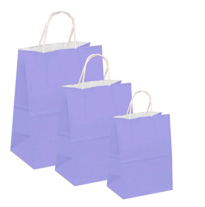 Pungi albe, colorate 100% lila - 32X12X41 - 100 BUC.